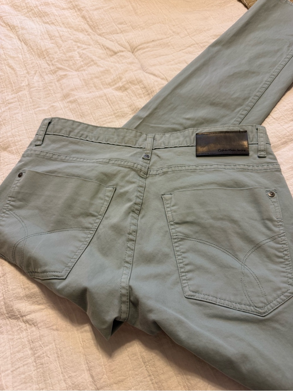 Calvin Klein Jeans Men’s Light Blue Slim Jeans